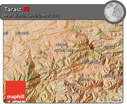 Satellite Map of Tarast
