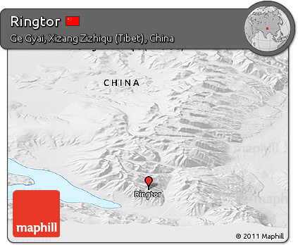 Physical Panoramic Map of Ringtor
