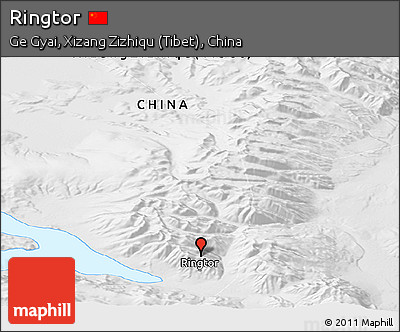 Physical Panoramic Map of Ringtor