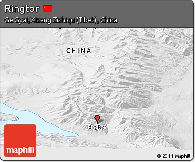 Physical Panoramic Map of Ringtor