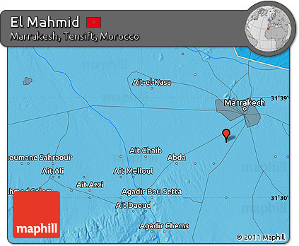 Political Map of El Mahmid