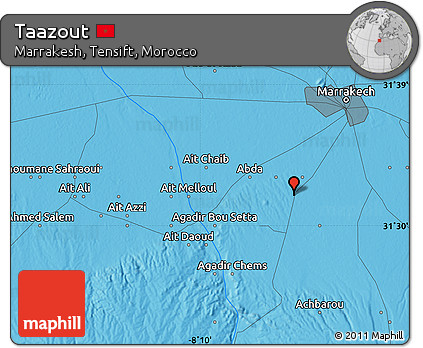 Political Map of Taazout