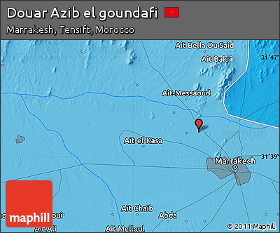 Political Map of Douar Azib El Goundafi