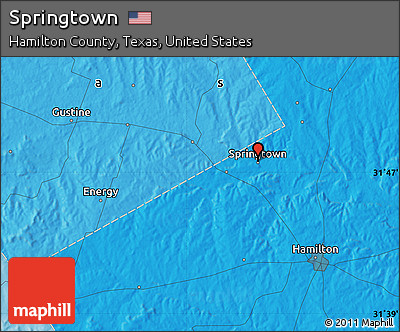 Political Map of Springtown
