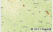 Physical Map of Coleman