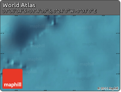 Satellite Map of the Area around 31° 20' 36" S, 0° 4' 30" E