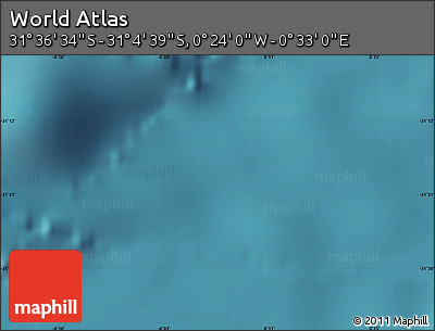 Satellite Map of the Area around 31° 20' 36" S, 0° 4' 30" E