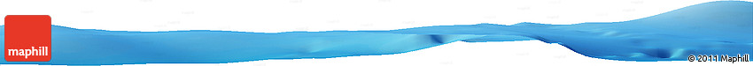 Shaded Relief Horizon Map of the Area around 31° 20' 36" S, 0° 46' 30" W