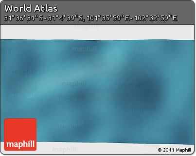 Satellite 3D Map of the Area around 31° 20' 36" S, 102° 4' 29" E