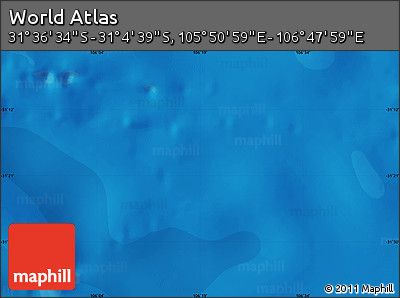 Political Map of the Area around 31° 20' 36" S, 106° 19' 29" E