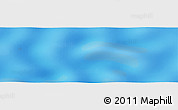 Shaded Relief Panoramic Map of the area around 31° 20' 36" S, 106° 10' 30" W