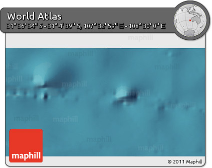 Satellite 3D Map of the Area around 31° 20' 36" S, 108° 1' 30" E