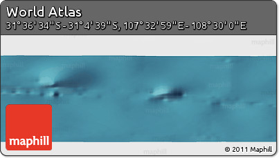 Satellite Panoramic Map of the Area around 31° 20' 36" S, 108° 1' 30" E