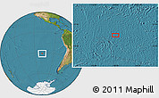 Satellite Location Map of the area around 31° 20' 36" S, 108° 43' 29" W