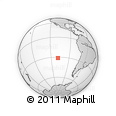 Outline Map of the Area around 31° 20' 36" S, 108° 43' 29" W, rectangular outline