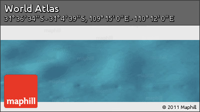Satellite Panoramic Map of the Area around 31° 20' 36" S, 109° 43' 29" E