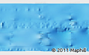 Shaded Relief 3D Map of the area around 31° 20' 36" S, 109° 34' 29" W