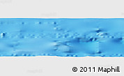 Physical Panoramic Map of the area around 31° 20' 36" S, 109° 34' 29" W