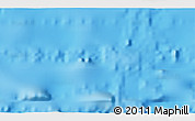 Shaded Relief 3D Map of the area around 31° 20' 36" S, 110° 25' 30" W