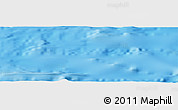 Shaded Relief Panoramic Map of the area around 31° 20' 36" S, 111° 16' 30" W