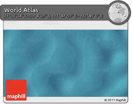 Satellite 3D Map of the Area around 31° 20' 36" S, 112° 16' 30" E