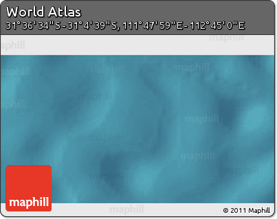 Satellite 3D Map of the Area around 31° 20' 36" S, 112° 16' 30" E