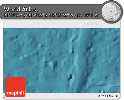 Satellite 3D Map of the Area around 31° 20' 36" S, 112° 7' 30" W