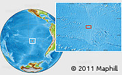 Physical Location Map of the area around 31° 20' 36" S, 112° 58' 29" W