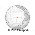 Outline Map of the Area around 31° 20' 36" S, 112° 58' 29" W, rectangular outline