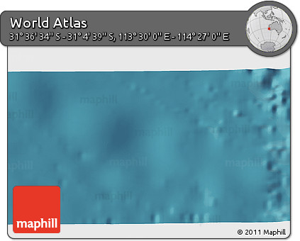 Satellite 3D Map of the Area around 31° 20' 36" S, 113° 58' 29" E