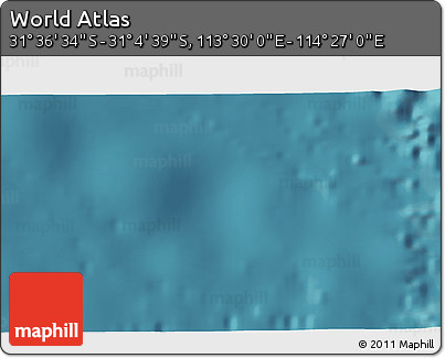 Satellite 3D Map of the Area around 31° 20' 36" S, 113° 58' 29" E