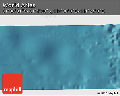 Satellite 3D Map of the Area around 31° 20' 36" S, 113° 58' 29" E