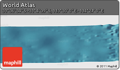 Satellite Panoramic Map of the Area around 31° 20' 36" S, 113° 58' 29" E