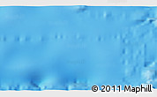 Physical 3D Map of the area around 31° 20' 36" S, 113° 49' 29" W