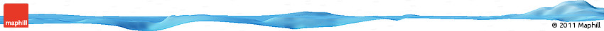 Shaded Relief Horizon Map of the Area around 31° 20' 36" S, 113° 49' 29" W
