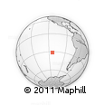Outline Map of the Area around 31° 20' 36" S, 113° 49' 29" W, rectangular outline