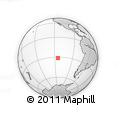 Outline Map of the Area around 31° 20' 36" S, 114° 40' 30" W, rectangular outline