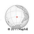 Outline Map of the Area around 31° 20' 36" S, 115° 31' 30" W, rectangular outline