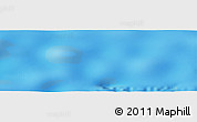 Physical Panoramic Map of the area around 31° 20' 36" S, 115° 31' 30" W