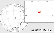 Blank Location Map of the area around 31° 20' 36" S, 117° 13' 29" W