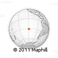 Outline Map of the Area around 31° 20' 36" S, 118° 4' 29" W, rectangular outline