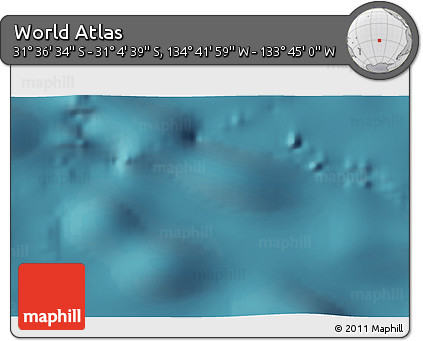 Satellite 3D Map of the Area around 31° 20' 36" S, 134° 13' 29" W