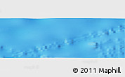 Shaded Relief Panoramic Map of the area around 31° 20' 36" S, 15° 13' 29" W
