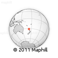 Outline Map of the Area around 31° 20' 36" S, 171° 46' 30" E, rectangular outline