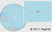 Gray Location Map of the area around 31° 20' 36" S, 172° 28' 29" W