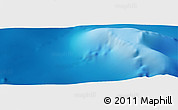 Physical Panoramic Map of the area around 31° 20' 36" S, 172° 28' 29" W