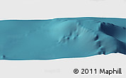Satellite Panoramic Map of the area around 31° 20' 36" S, 172° 28' 29" W