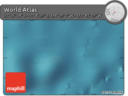 Satellite Map of the Area around 31° 20' 36" S, 174° 10' 30" W