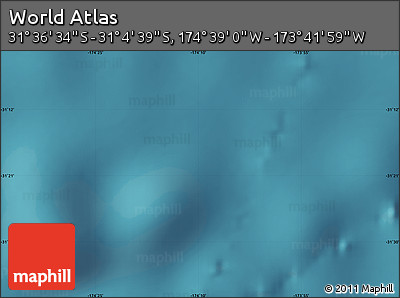 Satellite Map of the Area around 31° 20' 36" S, 174° 10' 30" W
