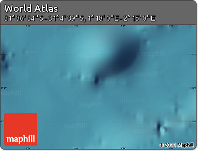 Satellite Map of the Area around 31° 20' 36" S, 1° 46' 29" E